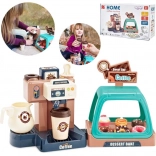 WOOPIE Kinder-Café – Kaffeemaschine mit Vitrine für Gebäck