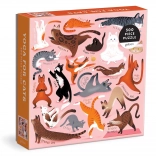 Puzzle Yoga für Katzen 500 Teile