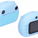 Digitaler Kinderfotoapparat mit Druck – blau, 12 MP und Full‑HD‑Video