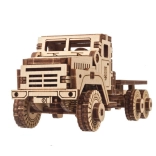 Holzmechanisches Puzzle Militär Lastwagen