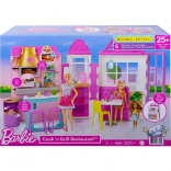 Barbie Restaurant mit Zubehör