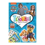 Heft mit Tattoos und Aktivitäten PAW PATROL