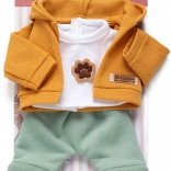 Kleidung für Reborn-Äffchen 32 cm – 3-teiliges Set