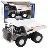 Baukippwagen mit Metallteilen und Antrieb weiß