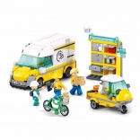 Sluban Metropolis Lieferservice Bausteineset