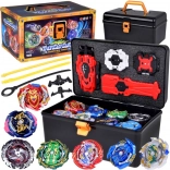 Großes Set mit Abschussvorrichtung und acht Scheiben