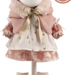 Puppenkleidung 40 cm – elegante rosa Garnitur Llorens Lucia