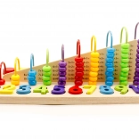 Bildungsholzspielzeug mit Perlen-Abakus ECOTOYS