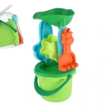 Plastik-Sandspielset mit Eimer und Mühle für Kinder
