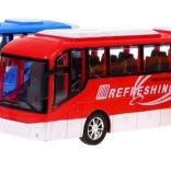 Set aus Bussen für Kinder 3+ Schulbus und Ausflugsbusse mit lebendigen Farben