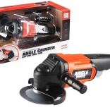 Orangene Kinderschleifmaschine für Heimwerker