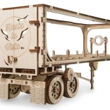 Holz-3D-Puzzle Anhänger für LKW HEAVY BOY VM-03 (138 Teile) UGEARS