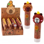 Taschenkleber mit Kapibara Braun