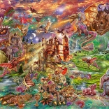 Puzzle Drachenschatz 2000 Teile SCHMIDT