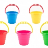 Plastikeimer für Sand 15 × 13 cm, Farbmix