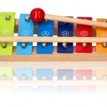 Goki Xylophon mit Liederheft Regenbogen
