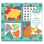 Sticker-Set Niedliche Fische von Djeco