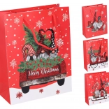 Geschenktasche M Weihnachten 26 × 32 × 10,5 cm