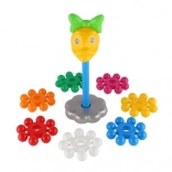 Kunststoff-Steckpyramide mit Ringen 26 cm – 3 Varianten