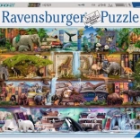 Puzzle Ravensburger Königreich der Wildtiere 2000 Teile