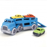 Green Toys Autotransporter – doppelstöckiger Transporter aus recyceltem Kunststoff