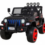 Kinder Geländewagen Raptor Drifter 4x4 mit Flammen und MP3 LED