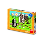 Maulwurf als Maler Kinderpuzzle Dino 24 Teile