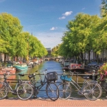 Puzzle ART PUZZLE Amsterdamer Kanal 2000 Teile