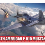 Flugzeug-Bausatz NORTH AMERICAN P-51D MUSTANG 1/72