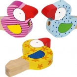 Holzflöte Vögelchen für Kinder