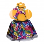 Karnevalkostüm Meerjungfrau mit Röckchen