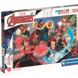 Glitzerndes Puzzle Marvel Avengers 104 Teile