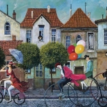 Puzzle Einrad 260 Teile von ART PUZZLE