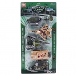 Militär-Set Fahrzeuge und Flugzeuge 5 Stk.