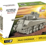 COBI Baureihe Historical Collection M4A3 Sherman 1:72