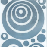 Silberne Aufkleber Kreise Small Foot