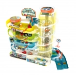 Etagenparkhaus mit Aufzug für 6 Autos mit Licht- und Soundeffekten