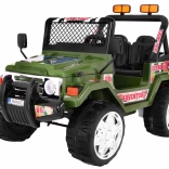 Geländegängiges elektrisches Kinderauto Raptor Drifter grün mit Fernbedienung