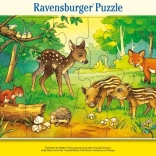 Puzzle 15 Stk Waldtiere