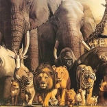 Eurographics Panorama-Puzzle Noahs Arche 1000 Teile