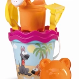 Androni Sandset Verspielter Hund mit Gießkanne