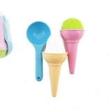 Set aus Eisförmchen für den Sand