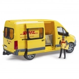 Bruder Lieferwagen Mercedes-Benz Sprinter DHL mit Fahrer und Zubehör