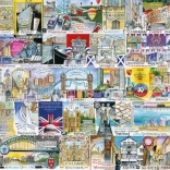 Gibsons Puzzle Städte Großbritanniens XL 500 Teile