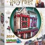 3D-Puzzle Harry Potter: Quality Quidditch Supplies und Slug & Jiggers Apothecary, 305 Teile