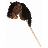 Steckenpferd Hobby Horse braun mit Mähne 80cm