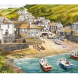 Gibsons Puzzle Hafen Port Isaac, Cornwall – 500 Teile