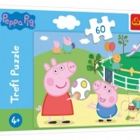 Puzzle 60 Teile – Spaß mit Freunden – PEPPA PIG