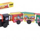 Metallaufziehzug mit Schlüssel 28 cm