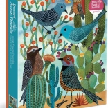 Galison Puzzle Wüsten-Vogelfreunde 1000 Teile